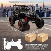 24V Kids Electric Ride-On Car, 2-Seater Remote Control Off-Road Vehicle with LED Lights & Parental Remote, for Children Ages 3-8 - 2 of 4