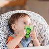 Nuby Teethe N' Pop Sensory Play Silicone Teether for Babies - Turtle Design - 2 of 4