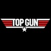 Juniors Womens Top Gun Red and White Movie Logo T-Shirt - 2 of 4