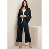 Roaman's Women's Plus Size Lace Trimmed Ultrasmooth Fabric Cardigan - 3 of 3