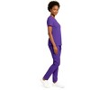 Hey Collection Women’s 5-Pocket Medical Scrub Set – V-Neck Top & Straight Leg Pants, Comfortable Flexible Nursing Uniforms - 3 of 4