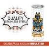 SMASHCRAFT 20 ounce Stainless Steel Double Walled Insulated Travel Tumbler Coffee Mug Cup, Anubis Comic - 4 of 4