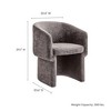 Modway  Verity Dining Chair, Chocolate Brown - 3 of 4