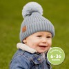KeaBabies 2pk Baby Hats, Baby Beanies, Newborn Hats for Baby Girls, Boys, Baby Winter Hat, 0-36 Months Infant Hat - 2 of 4