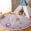 Carousel Kids CRK120 Power Loomed Indoor Rugs - Safavieh Kids - 2 of 4