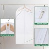 Generic 12 Pack Garment Bags for Hanging Clothes - Translucent Dress Bag - 4 of 4