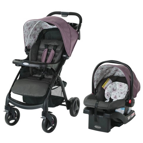 Graco Comfy Cruiser Travel System with SnugRide 30 Infant Car Seat