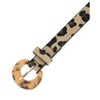 INSPIRE CHIC Womens Leopard Printed 0.7" Width Faux Fur Leather Retro Waist Belts 1Pc - 2 of 4
