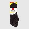 Hanes Men's 3pk +1 Absolute Active Cushioned Heel Shield Socks - 6-12 - 2 of 4