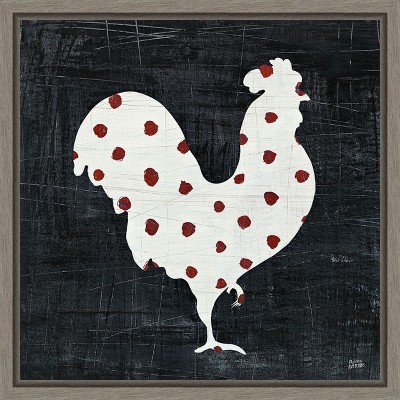 Amanti Art Modern Americana Farm III by Melissa Averinos Canvas Wall Art Print Framed 16-in. x 16-in.