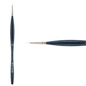 Borciani e Bonazzi Unico Bianco Synthetic Series 830 Paint Brush, Round 1 - Acrylic, Oil, Gel, Impasso Painting - Ergonomic Handle, Cruelty-Free, - 1 of 4