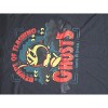 PacMan Beware Of Flashing Ghosts Men's Black Long Sleeve Shirt - 2 of 2