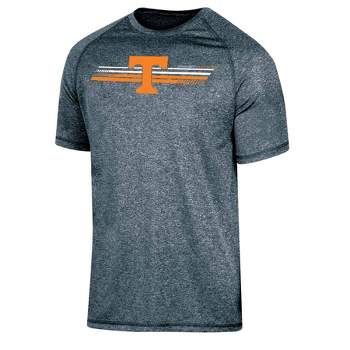 NCAA Tennessee Volunteers Men's Gray Poly T-Shirt
