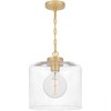 Quoizel Lighting Abner 1 - Light Pendant in  Aged Brass - 3 of 4