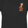 Women's Marvel Guardians of the Galaxy Valentine's Day Groot Heart T-Shirt - 2 of 4
