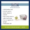 RSVP International Endurance in-Sink Corner Basket - Mesh - 2 of 4
