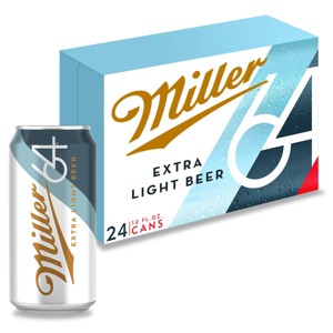 Miller Extra Extra Light Beer - 24pk/12 fl oz Cans - 1 of 4