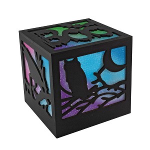 LumaBase Battery-Operated Halloween Box - Color-Changing - 1 of 4