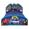 Delta Children Batman Batwheels Upholstered Twin Bed - 4 of 4
