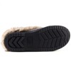 RockDove Women's Cable Knit Faux Fur Collar Slip-On - 3 of 4