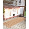 Unique Loom    Outdoor Border Checkered Area Rug - 3 of 4