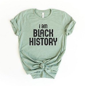 Simply Sage Market Women's I Am Black History Short Sleeve Graphic Tee - 1 of 2