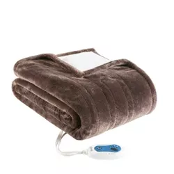 Plush to Berber Electric Snuggle Wrap - Beautyrest