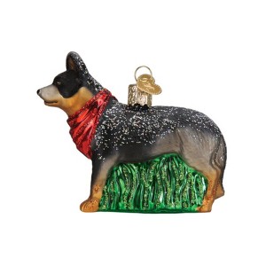 Old World Christmas Glass Blown Christmas Ornament, Australian Cattle Dog (With OWC Gift Box) - 1 of 4