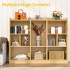 Kids 10-Cube Bookshelf & Toy Storage Organizer, Adjustable Shelf, Display Bookcase, Oak Color - 3 of 4
