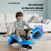 45W 2-in-1 Electric Wiggle & Swing Car for Kids – 2 Speeds, LED Flashing Wheels, Anti-Rollover, Pedal & Rechargeable Battery, Ages 3+ (170 lbs Max) - 2 of 4