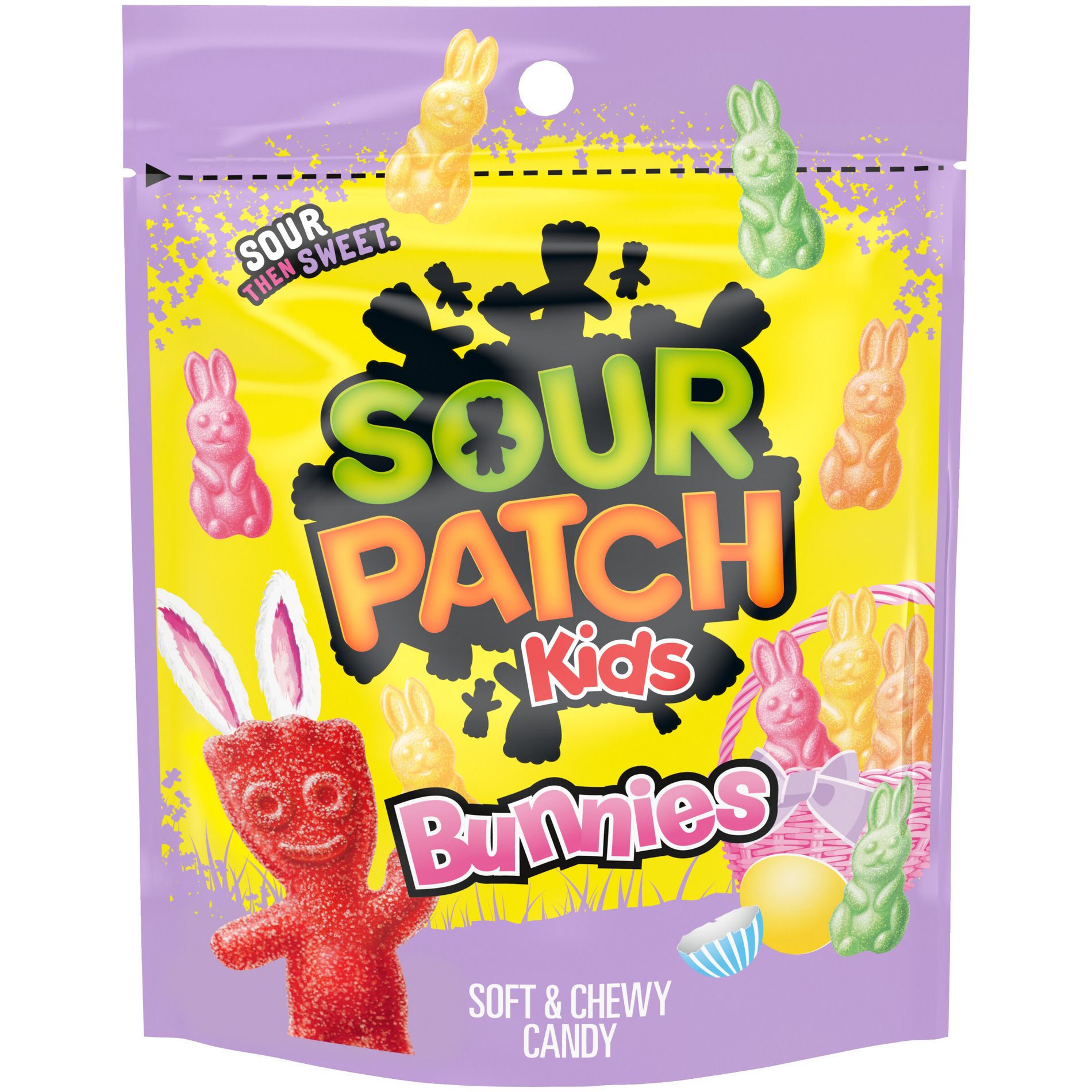 SOUR PATCH KIDS Easter Bunnies Soft & Chewy Candy - 10oz