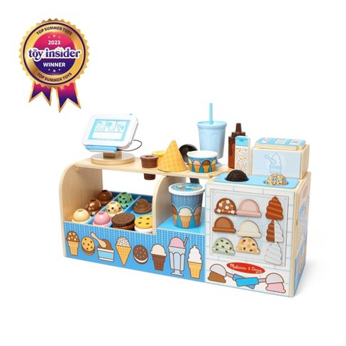 Melissa and doug ice cream hot sale counter target