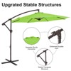 Hyleory Adjustable Octagonal Cantilever Patio Umbrella - Ultimate Shade Solution - image 4 of 4