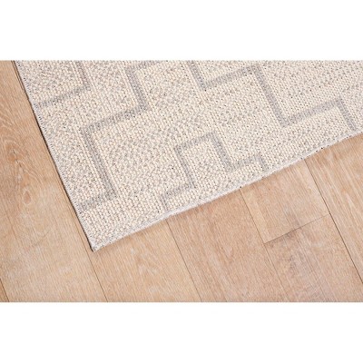 Obeetee Canyon Geometric Woven Indoor/Outdoor Area Rug