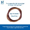 N-Bone Puppy Teething Rings Peanut Butter Flavor Rawhide Alternatives, Dental and Hard Chews Dog Treats - 7.2oz - 3 of 4
