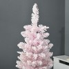 TopComfy Christmas Tree Stands Artificial Christmas Tree with Realistic Branches Christmas Interior Decor for Living Room, Pink, 37.43"*7.09"*8.27" - 3 of 4