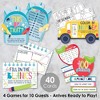 Big Dot of Happiness Happy 100th Day of School - 100 Days Party Games - 10 Cards Each - Gamerific Bundle - 2 of 4