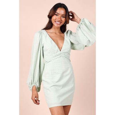 Petal And Pup Womens Emilina Long Sleeve Mini Dress : Target