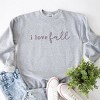 Simply Sage Market Embroidered I Love Fall Sweatshirt - 3 of 4