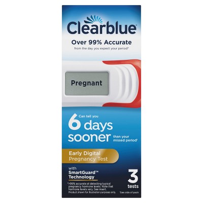 Clearblue Digital Pregnancy Test With Smart Countdown - 3ct : Target