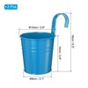 Unique Bargains Metal Detachable Hook Anti-Rust Versatile Flower Holder 2 Pcs - 2 of 4