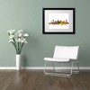 Michael Tompsett 'Nashville Tennessee Skyline' Matted Framed Art - image 3 of 4