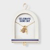 14K Gold Dipped Cubic Zirconia Baseball and MVP Charm Necklace - A New Day™ Gold - 3 of 4
