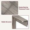 63" Dining Table for 4-6, Farmhouse Dinner for 4, Dinner Table, Kitchen with Large Tabletop, Rectangular Dining Room - 3 of 4
