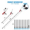 14ft Pole Saw, Manual Tree Pruner with Sharp Steel Blade - 2 of 4