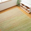 Kaplan Early Learning Sense of Place Nature's Stripes Indoor Carpet - Green - 4' x 6' Rectangle - 2 of 4