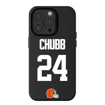 Keyscaper NFL Cleveland Browns Players Game Tactic MagSafe Compatible Cell Phone Case for Apple iPhone