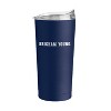 NCAA BYU Cougars 20oz Powder Coat Tumbler: Portable Drinkware, Steel & Plastic - 2 of 3