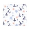 Hudson Baby Cotton Flannel Receiving Blankets 4-Pack, Sunshine And Sailboats , One Size - 3 of 4