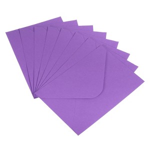 Unique Bargains Blank Paper Mini Vintage DIY Greeting Card Envelope 50 Pcs - 1 of 4